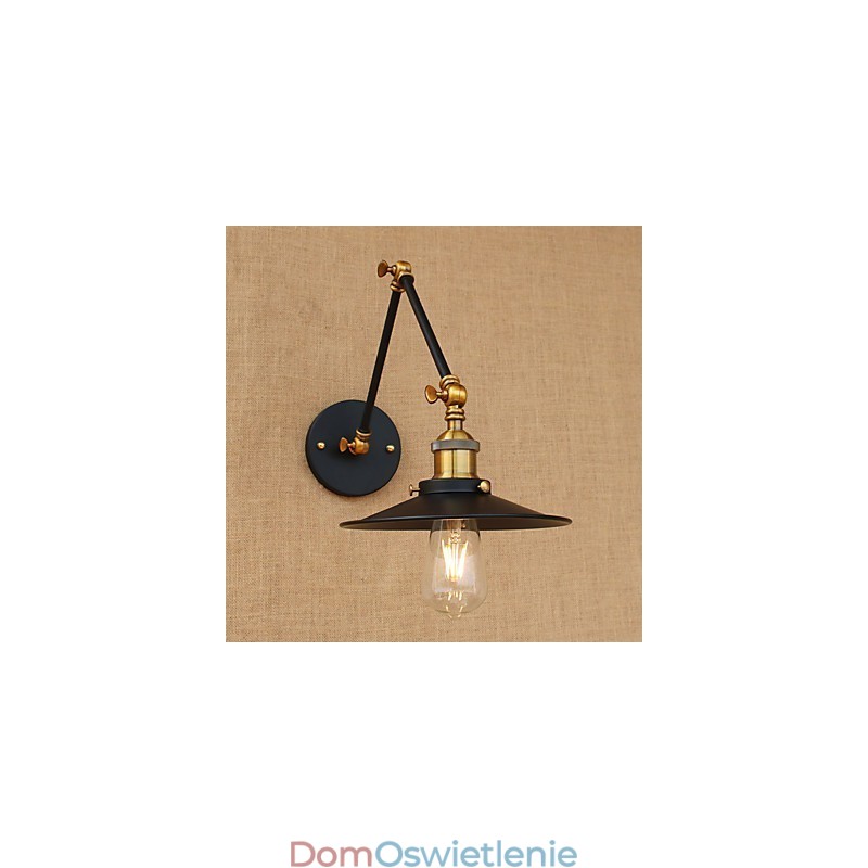 Kinkiet Mosiężny Vintage Industrial Kinkiet Światło Oświetlenie domowe Wystrój wnętrz Kinkiet