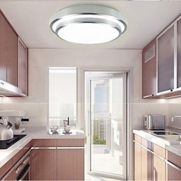 Oświetlenie montowane na płasko Lampa Stting Light okrągła prosta nowoczesna średnica 51 cm