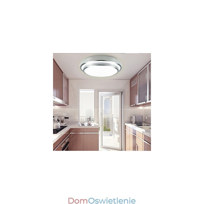 Oświetlenie montowane na płasko Lampa Stting Light okrągła prosta nowoczesna średnica 51 cm