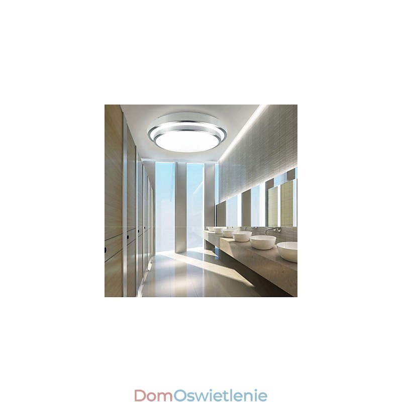 Oświetlenie montowane na płasko Lampa Stting Light okrągła prosta nowoczesna średnica 51 cm