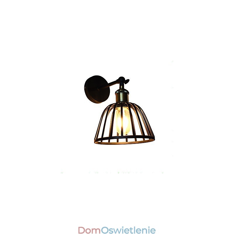 Lekka malowana stalowa lampa ścienna Dumb Black American Coffee Decoration Retro lampa ścienna Lightsaber Lamp na ścianie