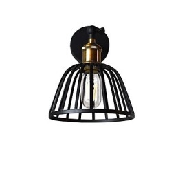 Lekka malowana stalowa lampa ścienna Dumb Black American Coffee Decoration Retro lampa ścienna Lightsaber Lamp na ścianie