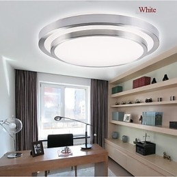 Oświetlenie montowane na płasko Lampa Stting Light okrągła prosta nowoczesna średnica 51 cm