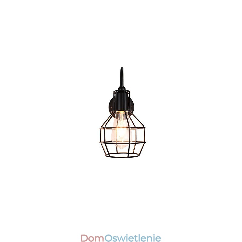 Kinkiet Kinkiety Ścienne Żelazo Ścienne Lampy Głupi Czarny Miecz Świetlny Lampa Na Ścianie