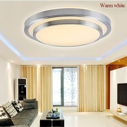 Oświetlenie montowane na płasko Lampa Stting Light okrągła prosta nowoczesna średnica 51 cm