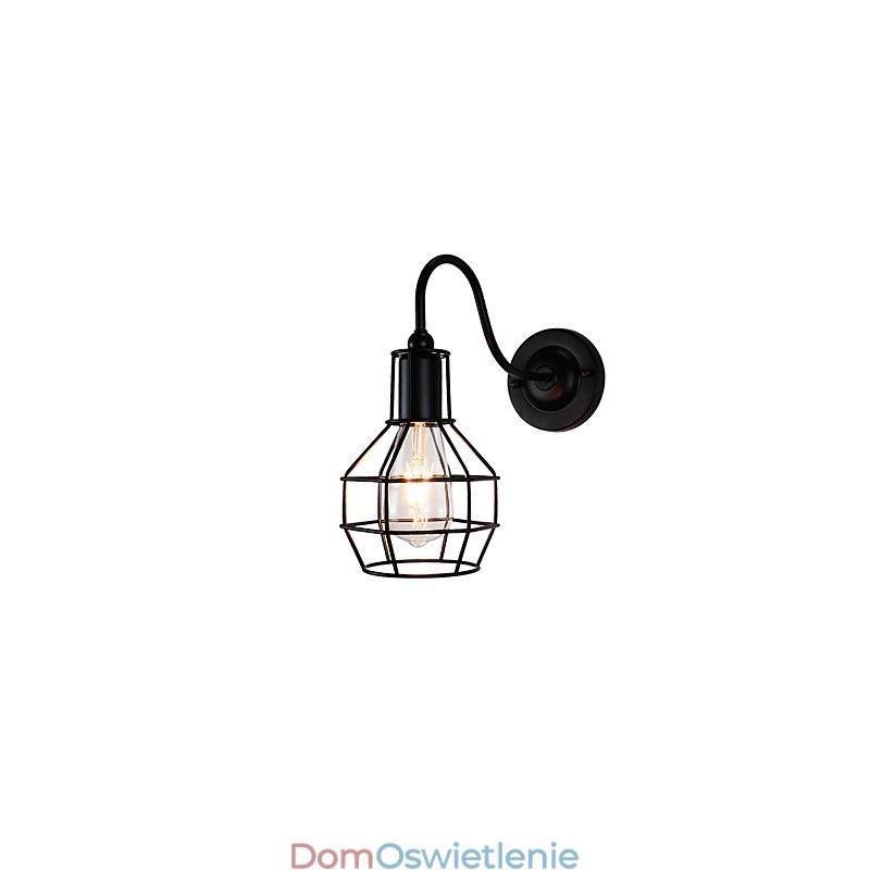Kinkiet Kinkiety Ścienne Żelazo Ścienne Lampy Głupi Czarny Miecz Świetlny Lampa Na Ścianie
