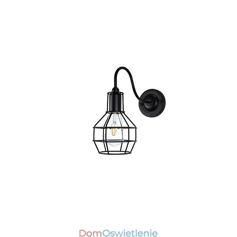 Kinkiet Kinkiety Ścienne Żelazo Ścienne Lampy Głupi Czarny Miecz Świetlny Lampa Na Ścianie