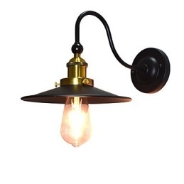 Kinkiet Kinkiety Ścienne Żelazo Ścienne Lampy Głupi Czarny Miecz Świetlny Lampa Na Ścianie