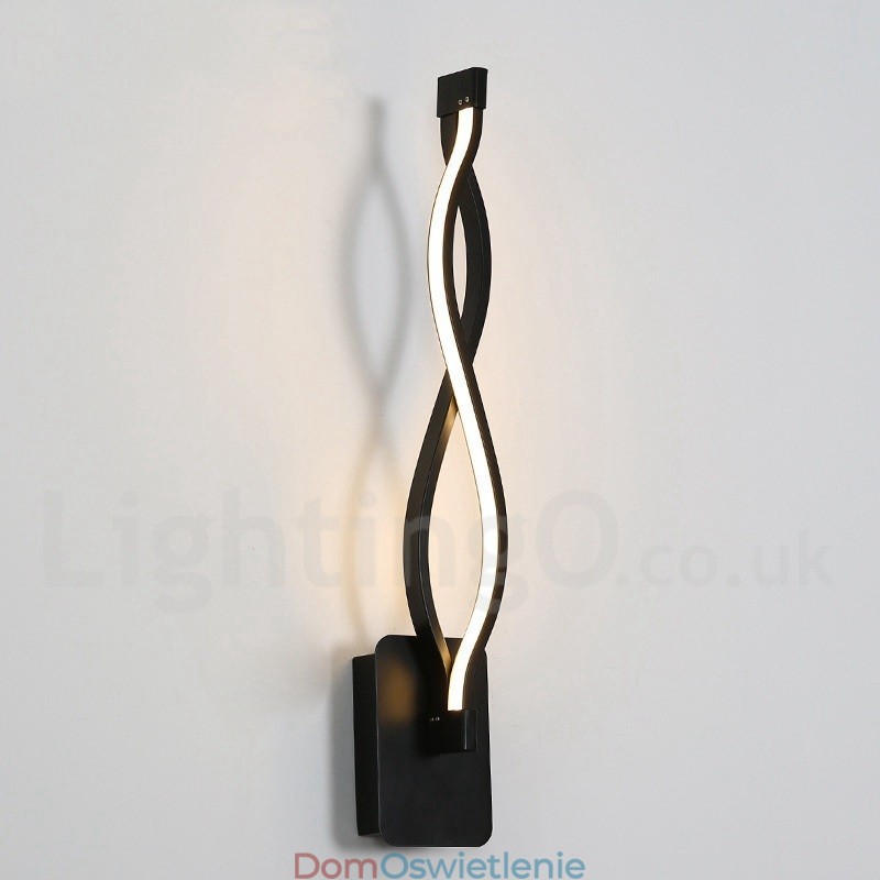 Nowoczesna minimalistyczna lampa ścienna do salonu, przedpokoju, korytarza, schodów, lampki nocnej