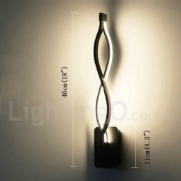 Nowoczesna minimalistyczna lampa ścienna do salonu, przedpokoju, korytarza, schodów, lampki nocnej
