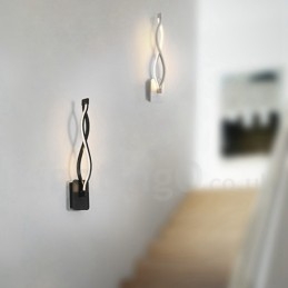 Nowoczesna minimalistyczna lampa ścienna do salonu, przedpokoju, korytarza, schodów, lampki nocnej