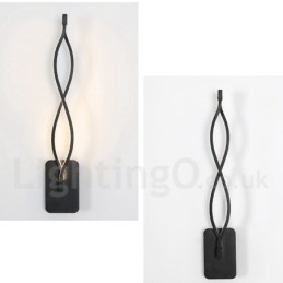 Nowoczesna minimalistyczna lampa ścienna do salonu, przedpokoju, korytarza, schodów, lampki nocnej