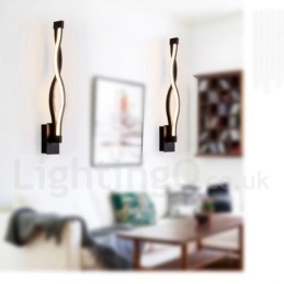 Nowoczesna minimalistyczna lampa ścienna do salonu, przedpokoju, korytarza, schodów, lampki nocnej