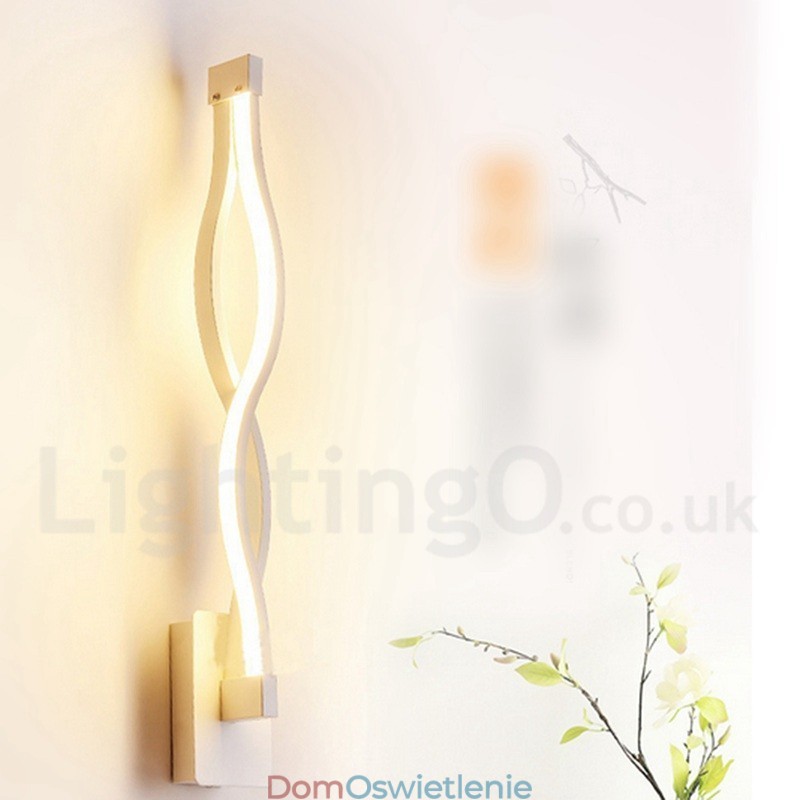 Nowoczesna minimalistyczna lampa ścienna do salonu, przedpokoju, korytarza, schodów, lampki nocnej