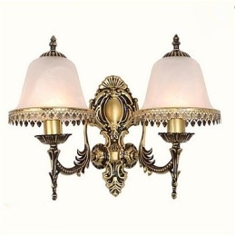 Nowoczesna, współczesna, galwanizowana cecha dla miniaturowych lamp ściennych chroniących oczy