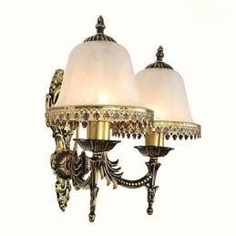 Nowoczesna, współczesna, galwanizowana cecha dla miniaturowych lamp ściennych chroniących oczy