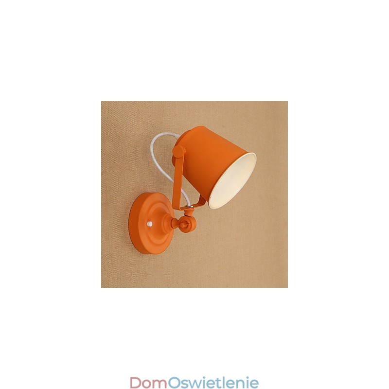 Cecha malowania w stylu retro w stylu wiejskim, regulowana do ramienia obrotowego, ochrona oczu, oświetlenie ścienne Downlight, oświetlenie ścienne