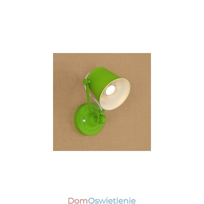 Cecha malowania w stylu retro w stylu wiejskim, regulowana do ramienia obrotowego, ochrona oczu, oświetlenie ścienne Downlight, oświetlenie ścienne