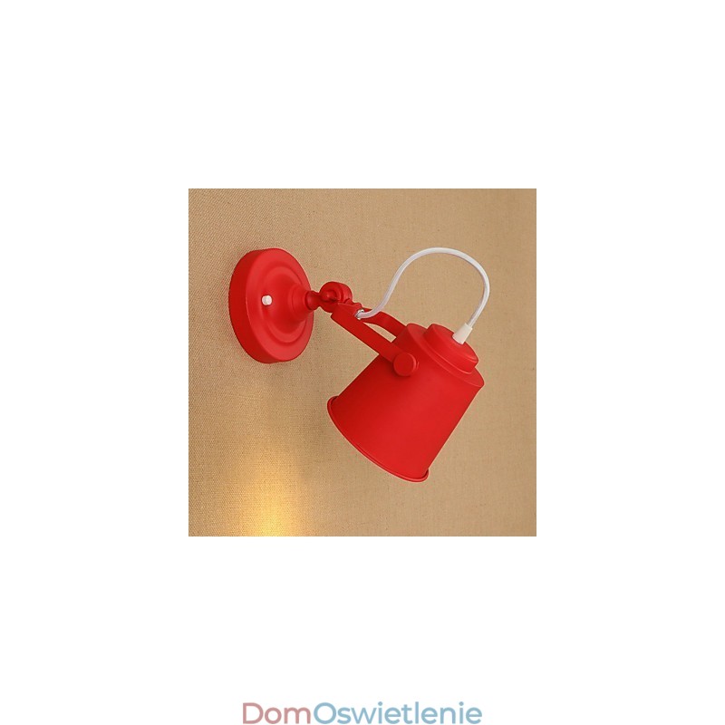 Cecha malowania w stylu retro w stylu wiejskim, regulowana do ramienia obrotowego, ochrona oczu, oświetlenie ścienne Downlight, oświetlenie ścienne