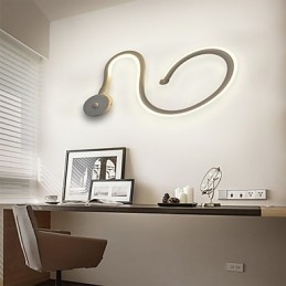 Nowoczesna minimalistyczna lampka nocna do sypialni kreatywne studio salon lampa ścienna alejka schody lampa ścienna