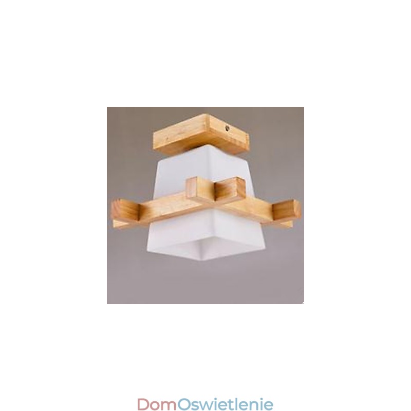 Nowoczesna chińska lampa salon sypialnia lampa gankowa lampa gankowa drewniana sztuka