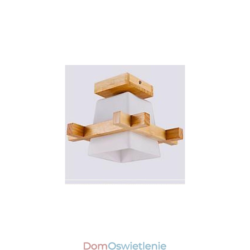 Nowoczesna chińska lampa salon sypialnia lampa gankowa lampa gankowa drewniana sztuka