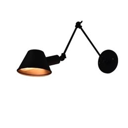 Kinkiet Kinkiety Ścienne Żelazo Ścienne Lampy Głupi Czarny Miecz Świetlny Lampa Na Ścianie