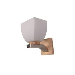 Prosta lampa ścienna, lampka nocna, biurko z kloszem szklanym i litego drewna do sypialni, komody, salonu, pokoju dziecięcego, akademika, stolika kawowego, biblioteczki