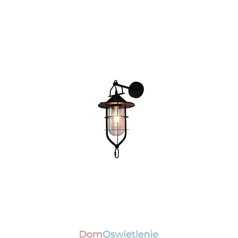 Lekka malowana stalowa lampa ścienna Dumb Black American Coffee Decoration Retro lampa ścienna Lightsaber Lamp na ścianie