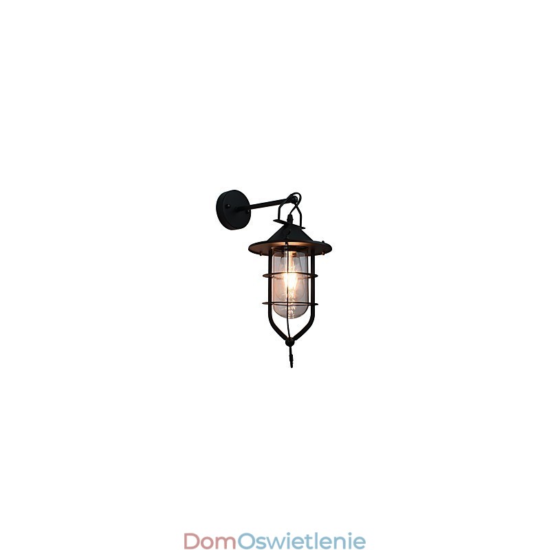 Lekka malowana stalowa lampa ścienna Dumb Black American Coffee Decoration Retro lampa ścienna Lightsaber Lamp na ścianie