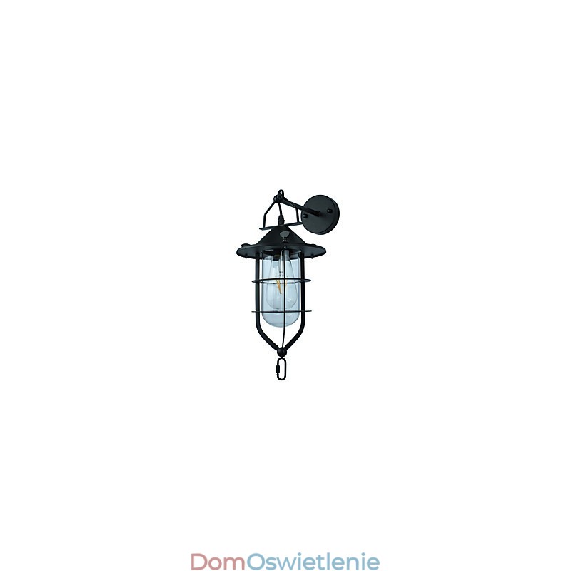 Lekka malowana stalowa lampa ścienna Dumb Black American Coffee Decoration Retro lampa ścienna Lightsaber Lamp na ścianie