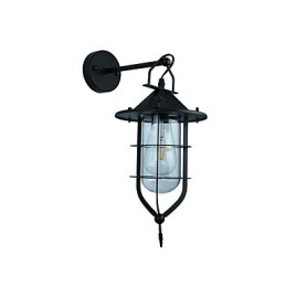 Lekka malowana stalowa lampa ścienna Dumb Black American Coffee Decoration Retro lampa ścienna Lightsaber Lamp na ścianie