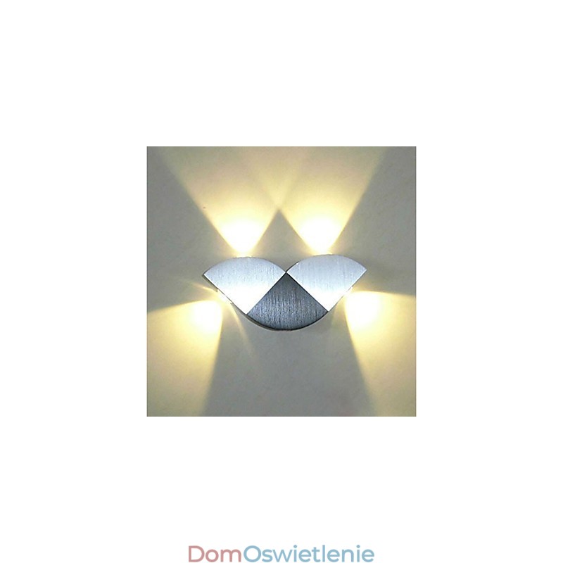 Wielokolorowa zintegrowana nowość w postaci kinkietów ściennych w stylu mini Ambient Light, losowy kolor