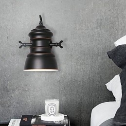 Kinkiety ścienne z metalu w stylu vintage, lampa ścienna w stylu industrialnym, lampa Simplicity do oświetlenia kawiarni, klubu i baru