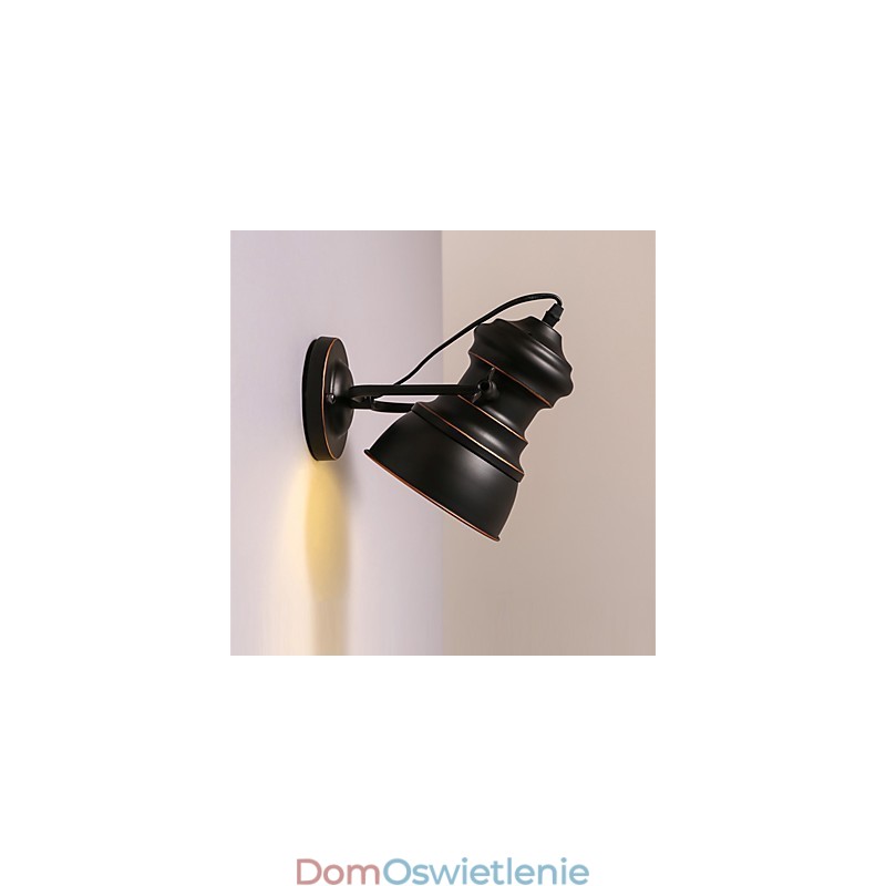 Kinkiety ścienne z metalu w stylu vintage, lampa ścienna w stylu industrialnym, lampa Simplicity do oświetlenia kawiarni, klubu i baru