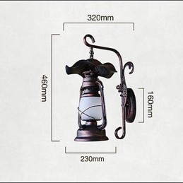 Vintage Others Feature Downlight Kinkiety ścienne Lampa ścienna