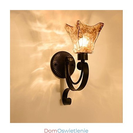 Kinkiet Prosta lampa do salonu Żelazo Dekoracyjna lampa nocna do sypialni Lampa korytarzowa Kinkiet Prosta lampa do salonu Żelazo Dekoracyjna lampa nocna do sypialni Lampa korytarzowa
