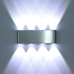 Nowoczesna lampa ścienna do korytarza, lampa ścienna do korytarza, oświetlenie dekoracyjne aluminiowe, zintegrowane