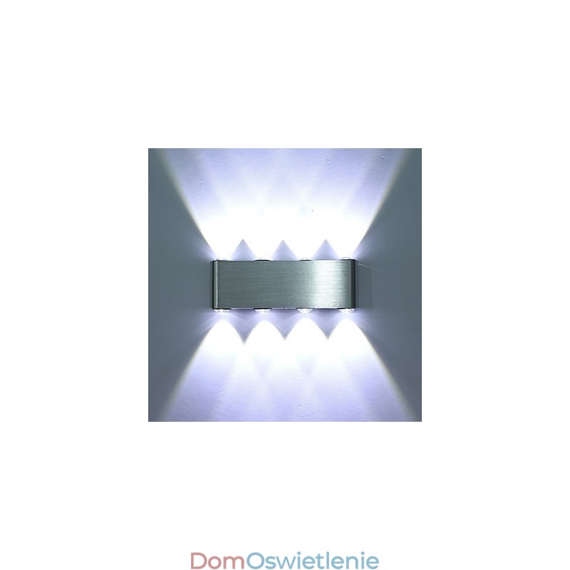 Nowoczesna lampa ścienna do korytarza, lampa ścienna do korytarza, oświetlenie dekoracyjne aluminiowe, zintegrowane