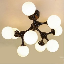 Lampa ze szkła artystycznego