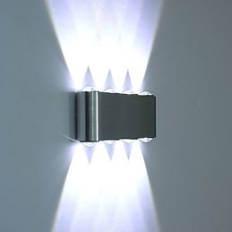 Nowoczesna lampa ścienna do korytarza, lampa ścienna do korytarza, oświetlenie dekoracyjne aluminiowe, zintegrowane