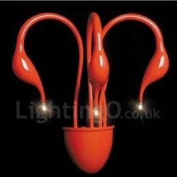 Swan Head Modern Contemporary Multi Colors Ambient Light Kinkiety ścienne Kinkiet