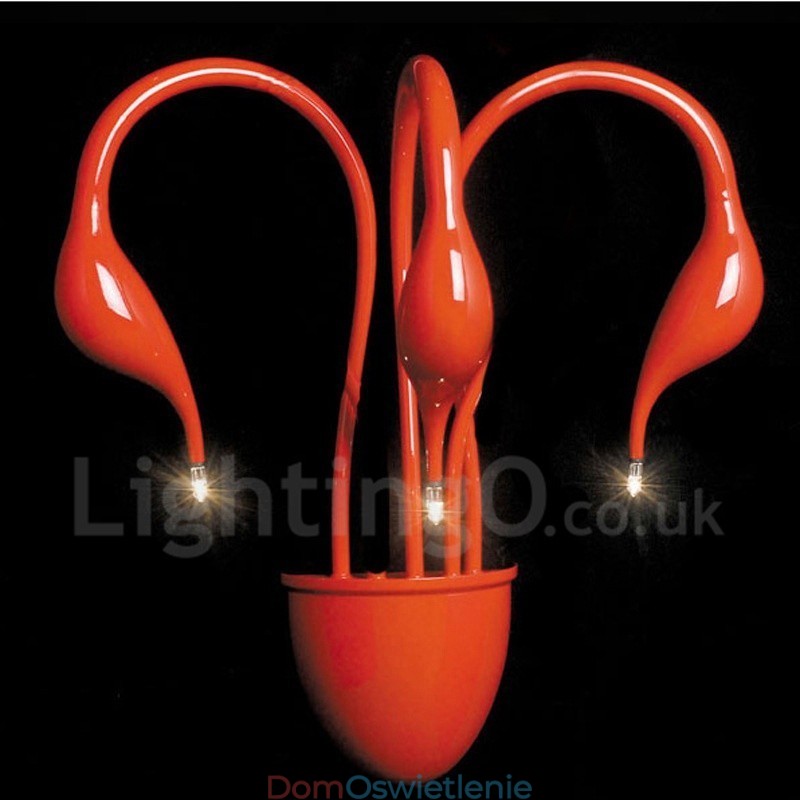 Swan Head Modern Contemporary Multi Colors Ambient Light Kinkiety ścienne Kinkiet