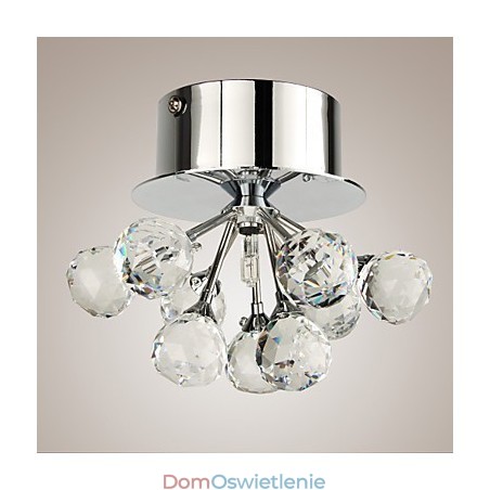 Nowoczesny współczesny kryształowy mini styl chromowany metalowy montaż podtynkowy Nowoczesny współczesny kryształowy mini styl chromowany metalowy montaż podtynkowy