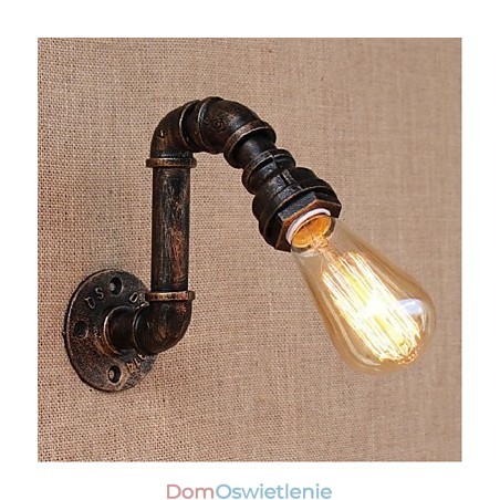 Nostalgia Prosta Fajka Wodna Dekoracyjna Mała Lampa Ścienna Lampa Ścienna Nostalgia Prosta Fajka Wodna Dekoracyjna Mała Lampa Ścienna Lampa Ścienna