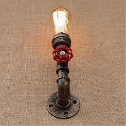 Nostalgia Prosta Fajka Wodna Dekoracyjna Mała Lampa Ścienna Lampa Ścienna