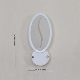 Zintegrowana nowoczesna współczesna funkcja malowania dla kinkietów ściennych z oświetleniem otoczenia