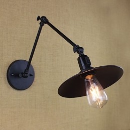 Cecha malowania rustykalnego domku dla kinkietów ściennych w stylu miniaturowym z wysięgnikiem obrotowym