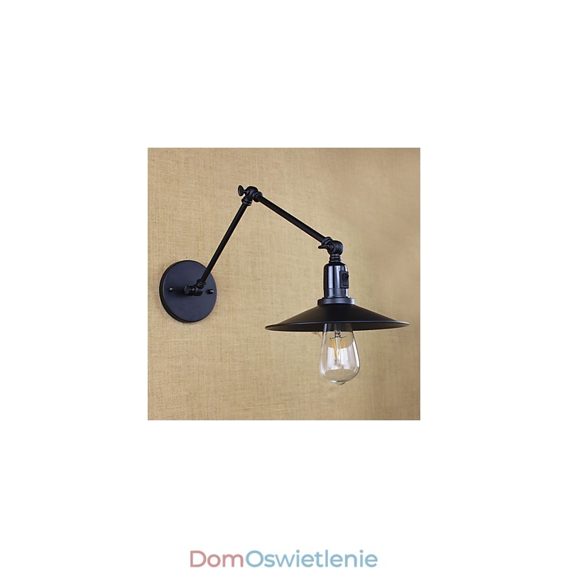 Cecha malowania rustykalnego domku dla kinkietów ściennych w stylu miniaturowym z wysięgnikiem obrotowym