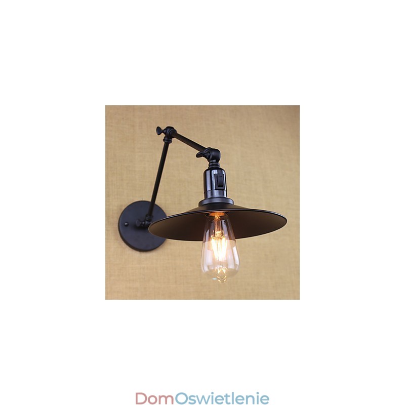 Cecha malowania rustykalnego domku dla kinkietów ściennych w stylu miniaturowym z wysięgnikiem obrotowym